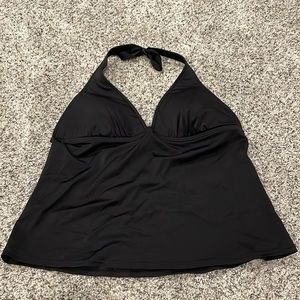 Victoria’s Secret Halter Swim Top Black XL